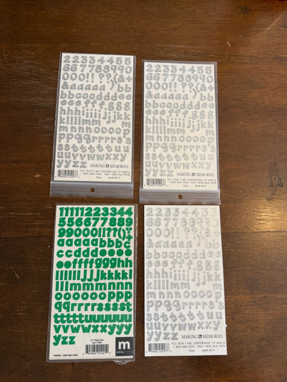 Alphabet Sticker Lot Different Designs - Picture 5 of 7